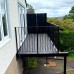 Walk-Out Balcony + Ornate Balustrade